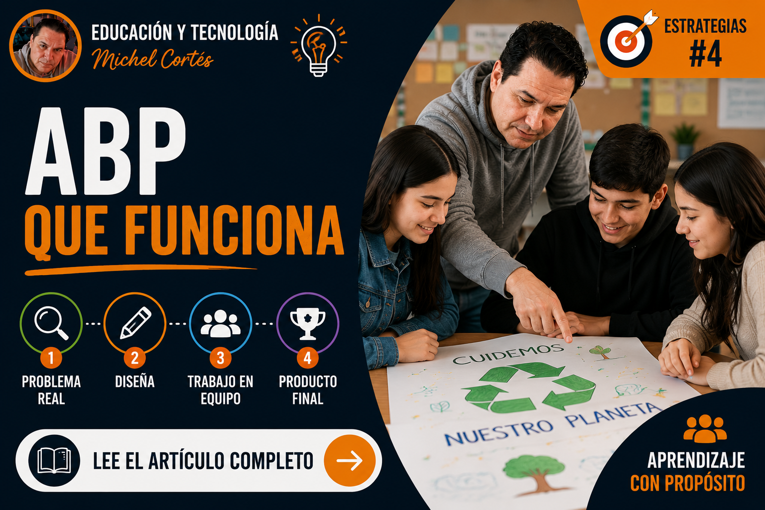ESTRATEGIAS #4 – Cómo aplicar ABP sin complicarte (y que funcione en aula real)