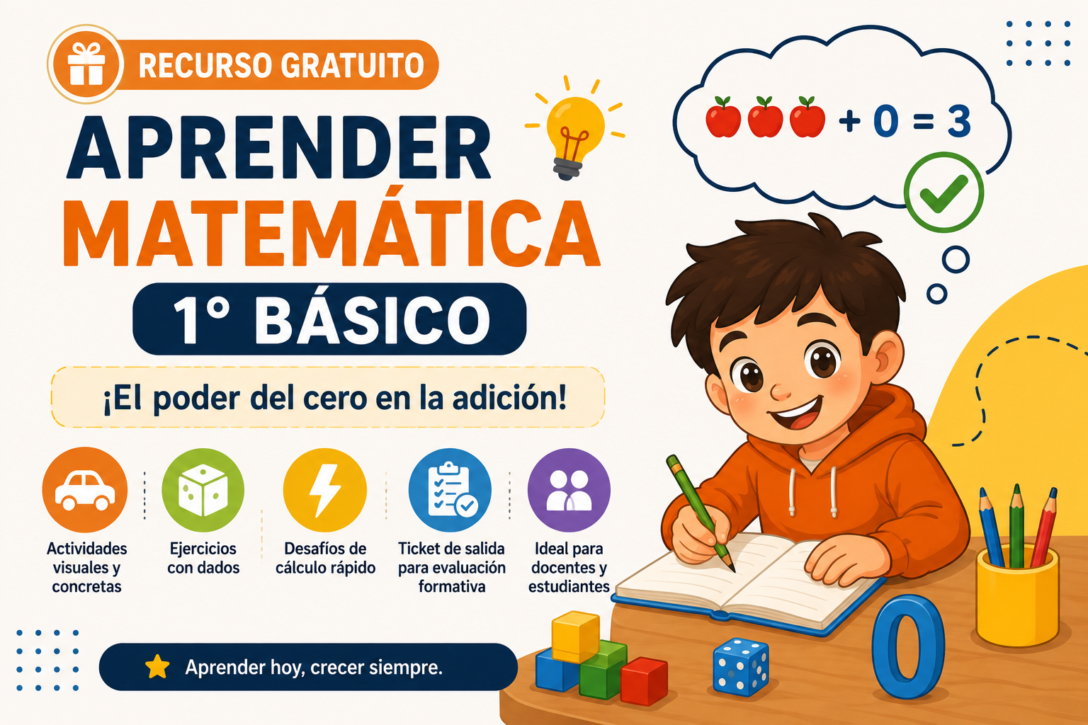 Guía El Poder del Cero en la Adición